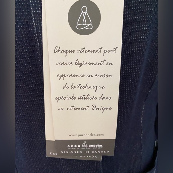 NWT Neon Buddha Funky Navy Jacket, Size Small. - Picture 9 of 10